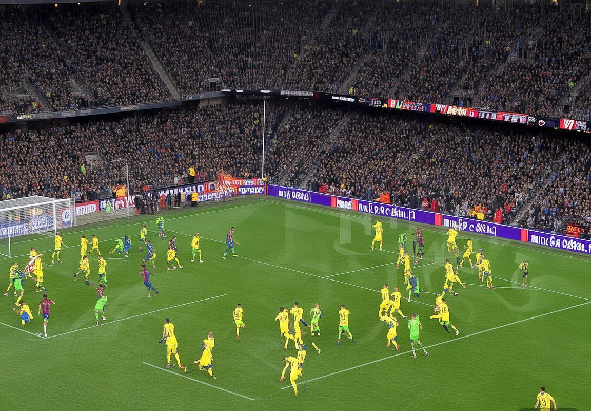 巴塞罗那VS比利亚雷亚尔：诺坎普激战1:1平局，控球与反击对决精彩纷呈