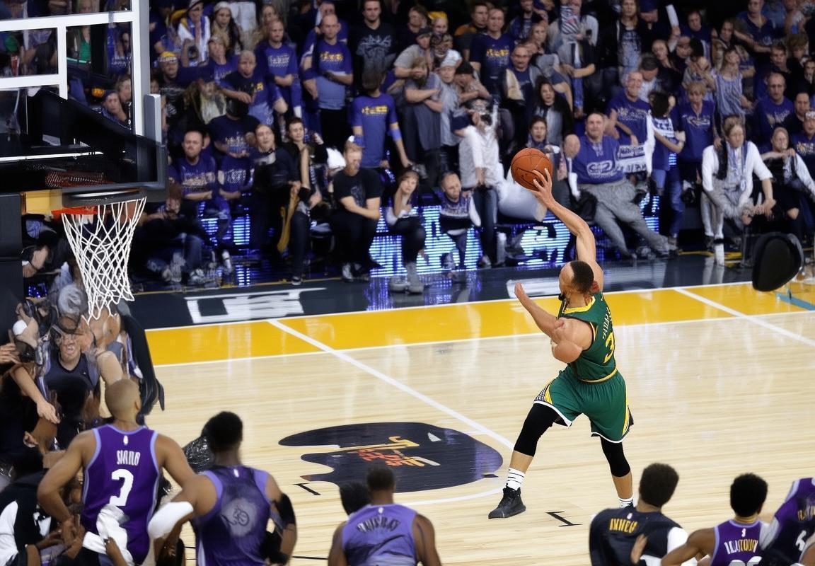 2017NBA季后赛：勇士与国王火花四溅经典对决回顾(图3)